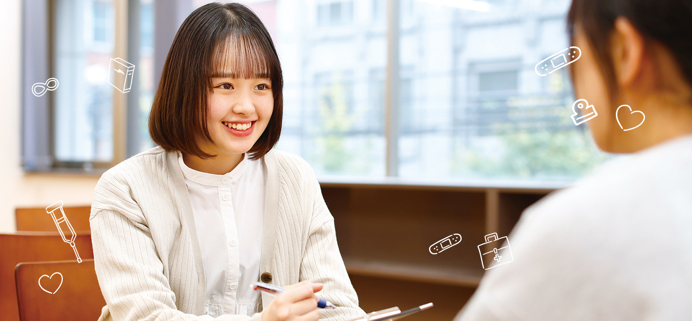 大阪バイオメディカル専門学校 メインビジュアル2